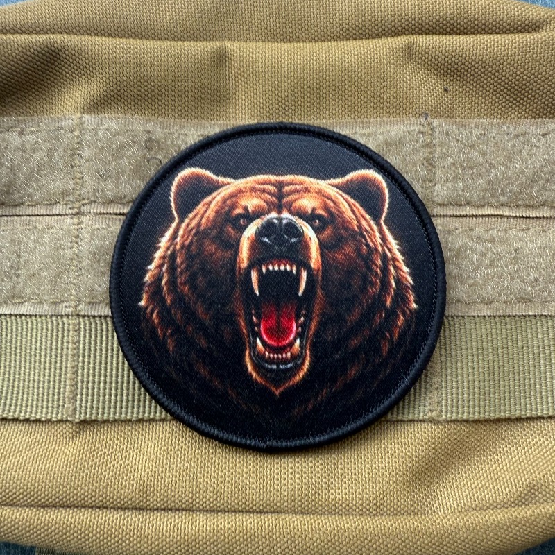 Roaring Grizzly Bear Morale Ba - Urban Backpack Tactical ulasan dan harga
