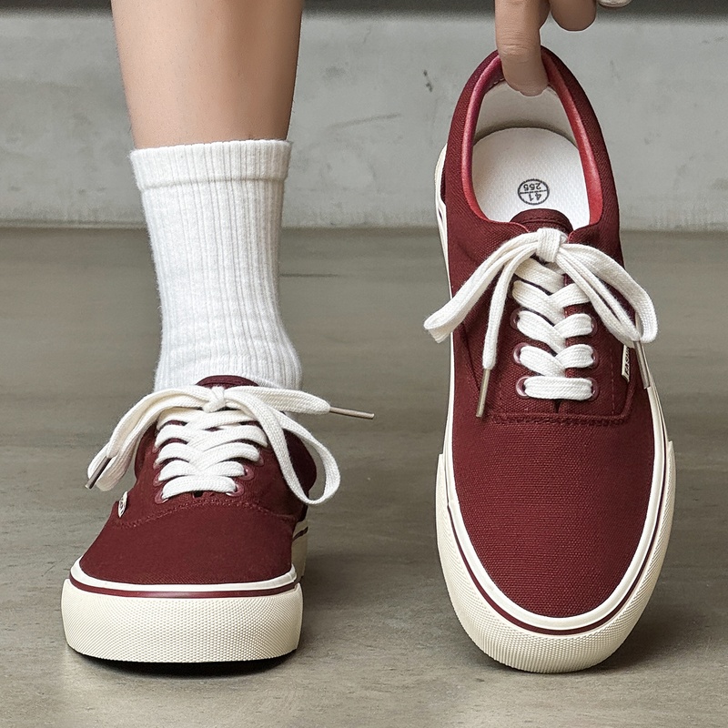 Men Classic Canvas Shoes Casua - Vans Shoes Old Skool ulasan dan harga
